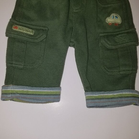 Pumpkin Patch Green Baby Pants Size 3-6 Months Boy Girl - Picture 3 of 7
